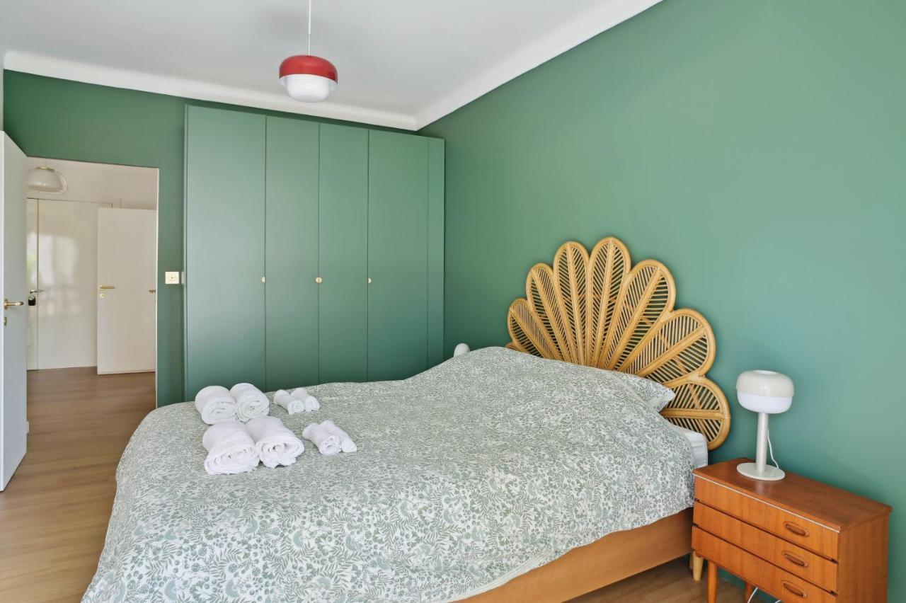 Designer Flat, Luxurious, Close From Palais, Terrasse, Private Garage, Air Conditoning Cannes Buitenkant foto